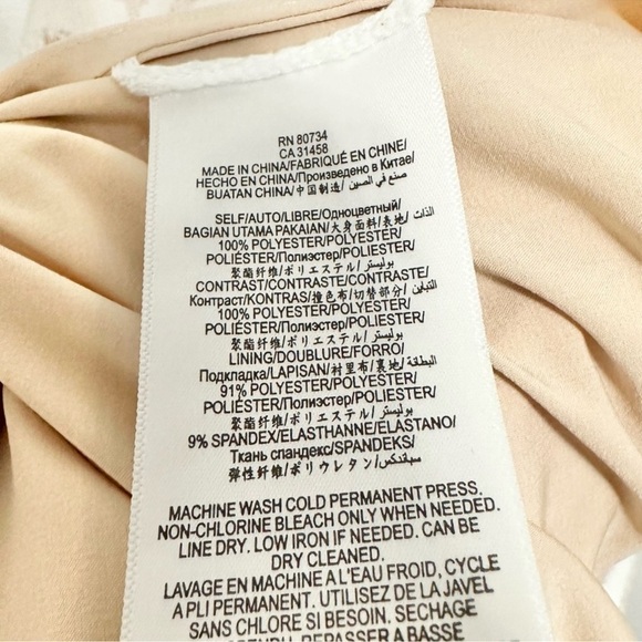 BCBG Maxazria Marilyne Lace Ivory Cut Out Maxi Dress Size 0 women’s formal prom - Picture 10 of 10